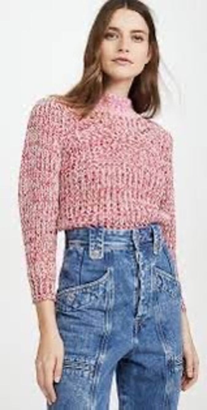 Isabel Marant Etoile Lotiya Mock Neck Sweater